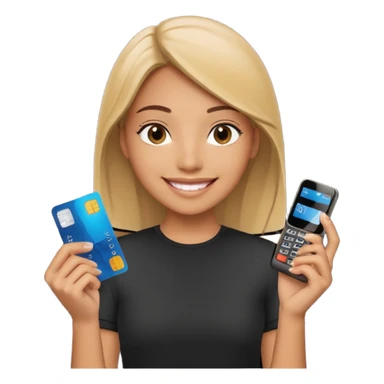 datafono para pagos sticker