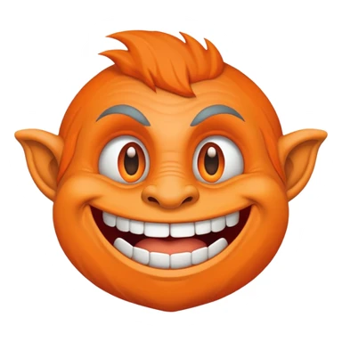 troll face with smirk sticker