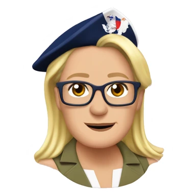 Marine Le Pen sticker