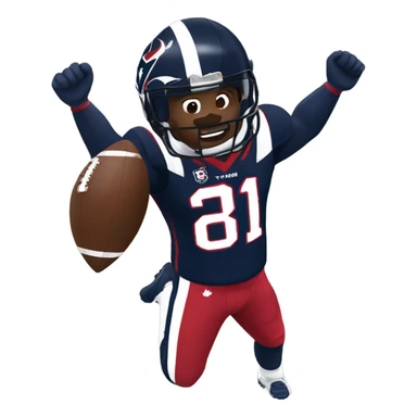 Houston Texans touchdown sticker