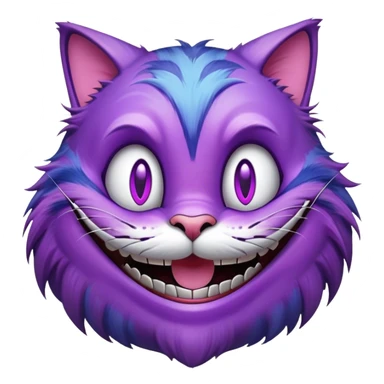 cheshire cat sticker