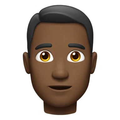 Man with really defined jawline sticker