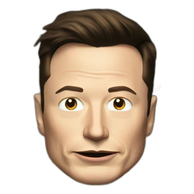 burned Elon musk with money sticker