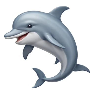 laughing dolphin sticker