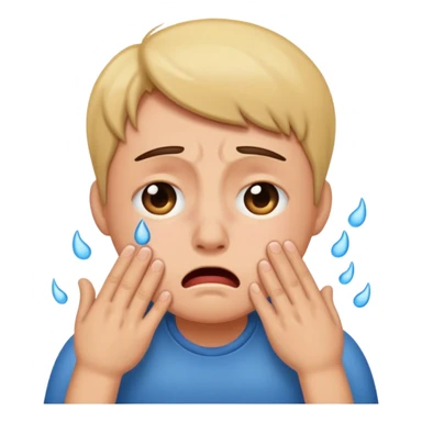 Farting cryint sticker