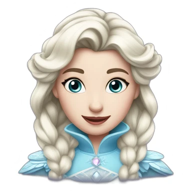 Reine des neiges  sticker