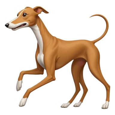 galgo corriendo sticker
