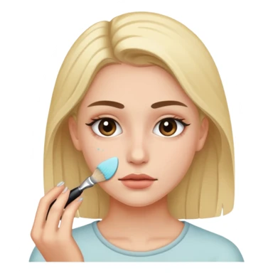 Removing Makeup sticker
