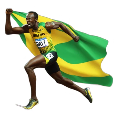 Usain Bolt sticker