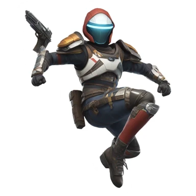 Destiny 2 character jumping sticker