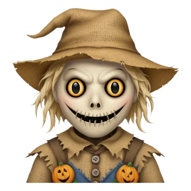 scarecrow villain sticker