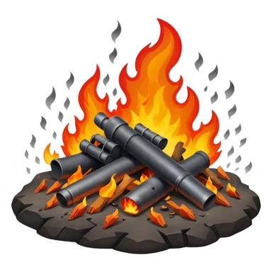 war and destruction sticker