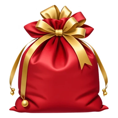 Christmas gift sack sticker