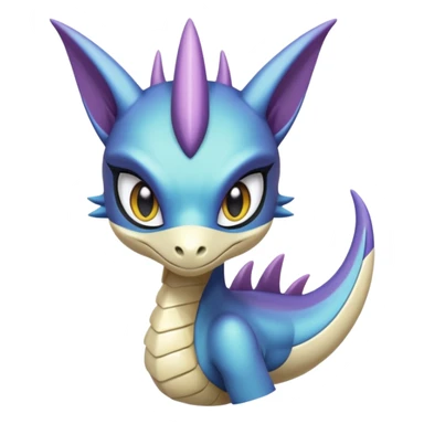 Badass edgy cool realistic Meloetta-Sergal-Cresselia-Palkia-Spyro-Fakémon-creature-hybrid sticker