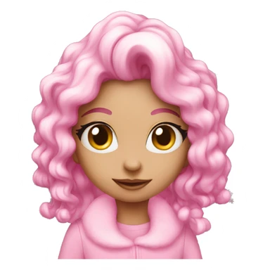 aesthetic christmas pink sticker