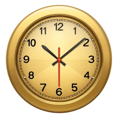 clock it emoji  sticker