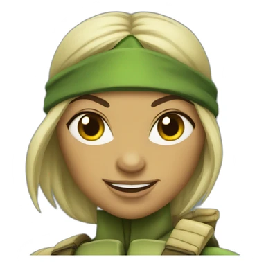 female ninja turtle sticker