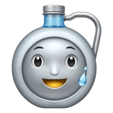 Camp Essentials, canteen,negative:character. sticker