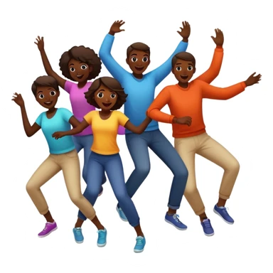 a los saltos como renga en tiroteo sticker