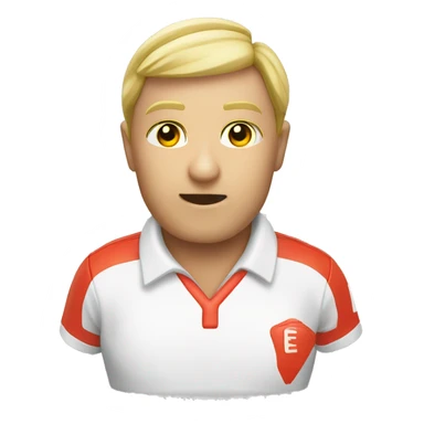 Netball umpiring whistle sticker