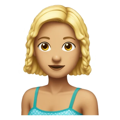 Girl swuimsuit joypixel 8 style sticker