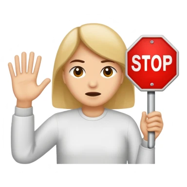 kırmızı zeminli beyaz renkle stop yazılı levha sticker