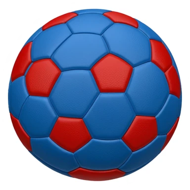 football blue (#00A3E0) and red (#F9423A) sticker