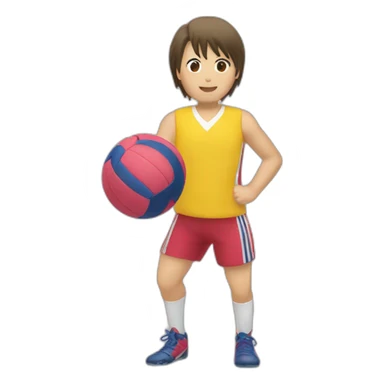 balon de voleibol mikasa sticker