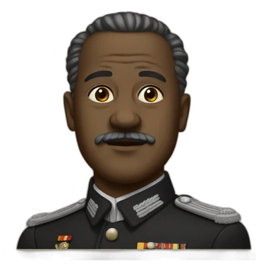 black  1939 german leader sticker