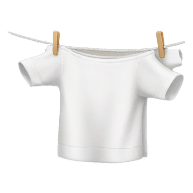 folding clothes line  sticker