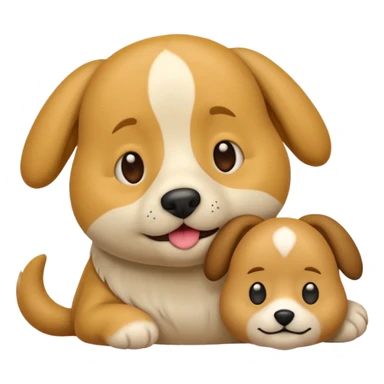 crea un emoji de buenas noches. Pon un texto : Buenas noches Javier y Tobi. Javier es una imagen de profesor y Tobi q sea imagen de un perro sticker