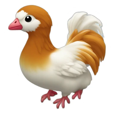 Aquita croisé border coli roux et blanc sticker