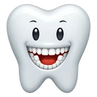 teeth icon sticker