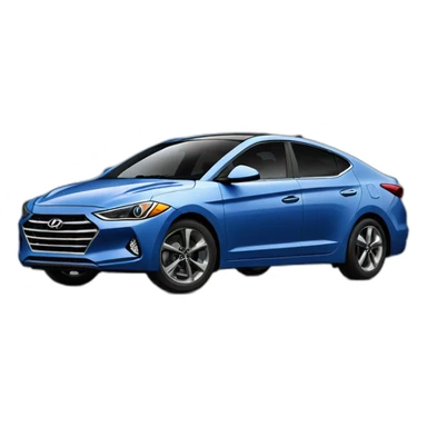 Hyundai Elantra sticker