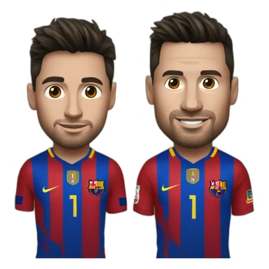 Messi supérieur a Ronaldo sticker