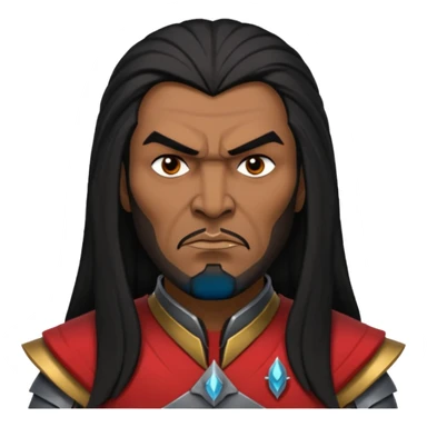 Star trek klingon warrior emoji sticker
