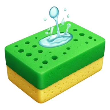 Sabão e bucha da cozinha sticker