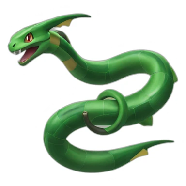 Rayquaza pokemon sticker