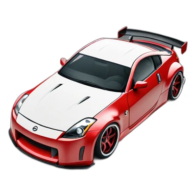 350z drift tuning red sticker