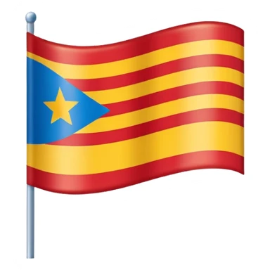 Estelada catalana sticker