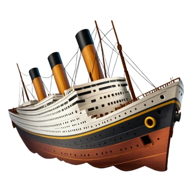 the wreck of the titanic sticker