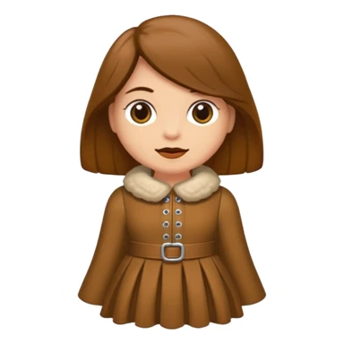 Bassotto seduto con vestito di lana sticker