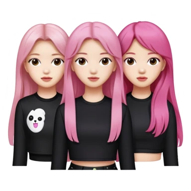 BLACKPINK 4 people sticker