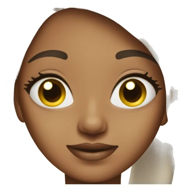 Clean girl skincare sticker