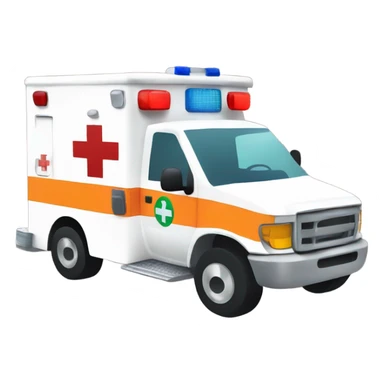 dragon driving an ambulance inside ambulance as an Emt sticker