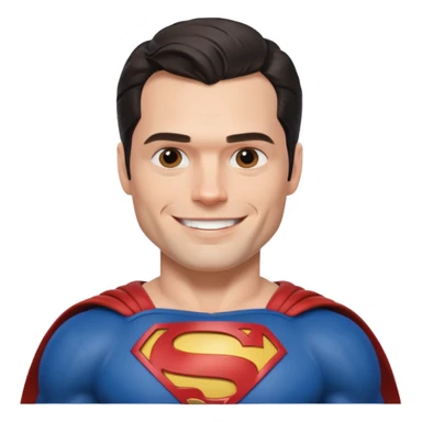 hencry cavill superman sticker