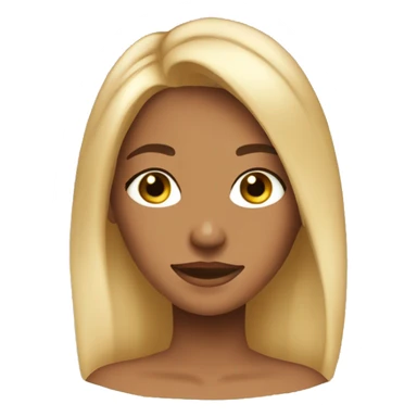 a teenage tan long blonde girl with a clay skincare mask  sticker