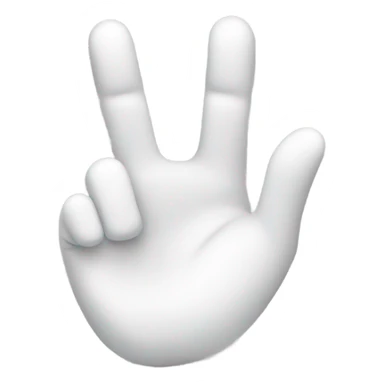 white grab hand cursor icon sticker