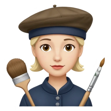 Austrian painter sticker