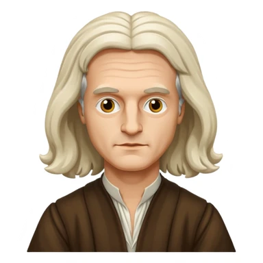 isaac newton sticker